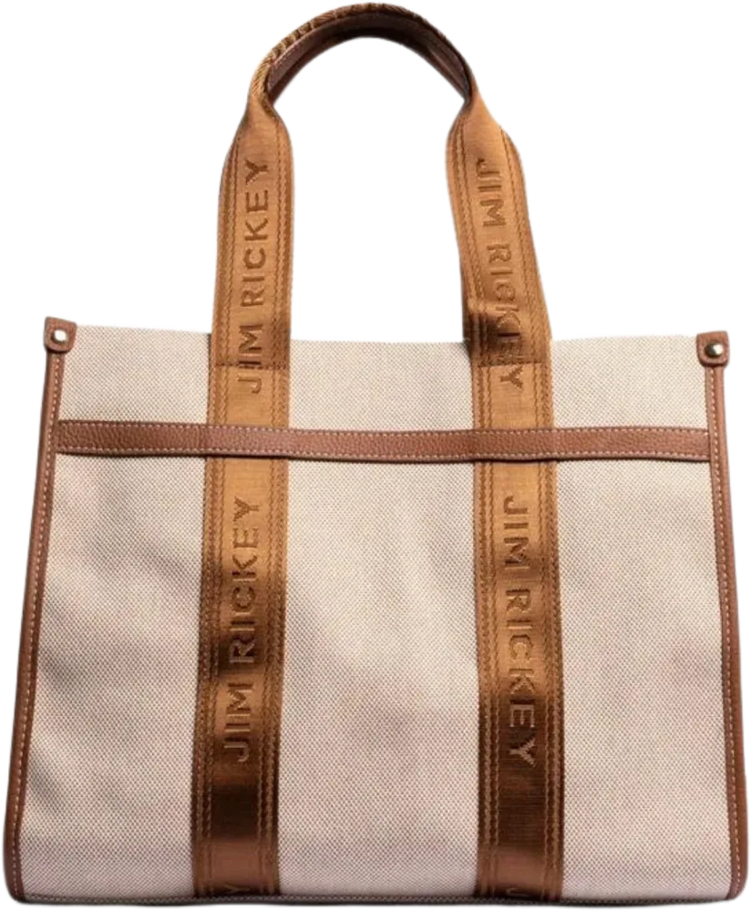 Cali Tote - Offwhite/Cognac - Bilde 3