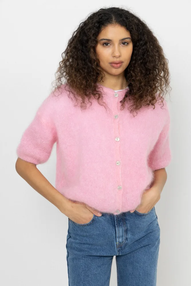 N-Lorell Knit Cardigan - Baby Pink - Bilde 2