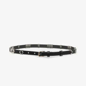 ISABEL MARANT ÈTOILE – Odena Belt – Black/Silver