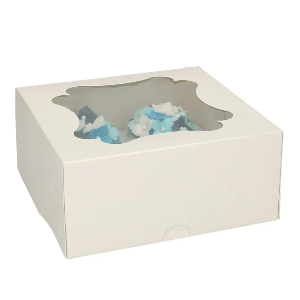 FunCakes Cupcake-boks 4 -Hvit- pk/3 FunCakes Cupcake-boks 4 -Hvit- pk/3