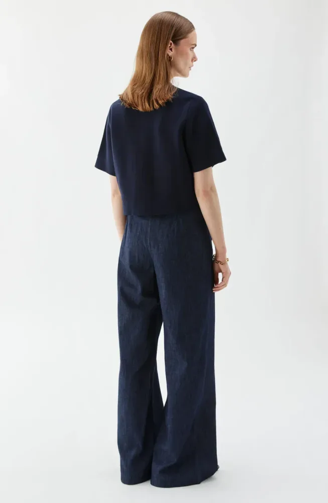 Valery Solid Jacket - Marine - Bilde 3