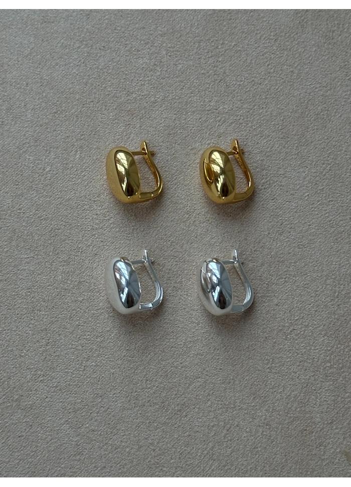Pico Copenhagen - Petit Lyra Earrings - Silver