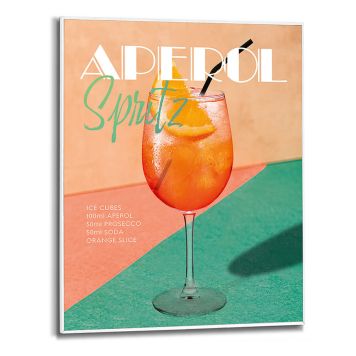 DEKORBILDE REINDERS APEROL TIME SLIM RAMME 40X50CM HVIT DEKORBILDE REINDERS APEROL TIME SLIM RAMME 40X50CM HVIT
