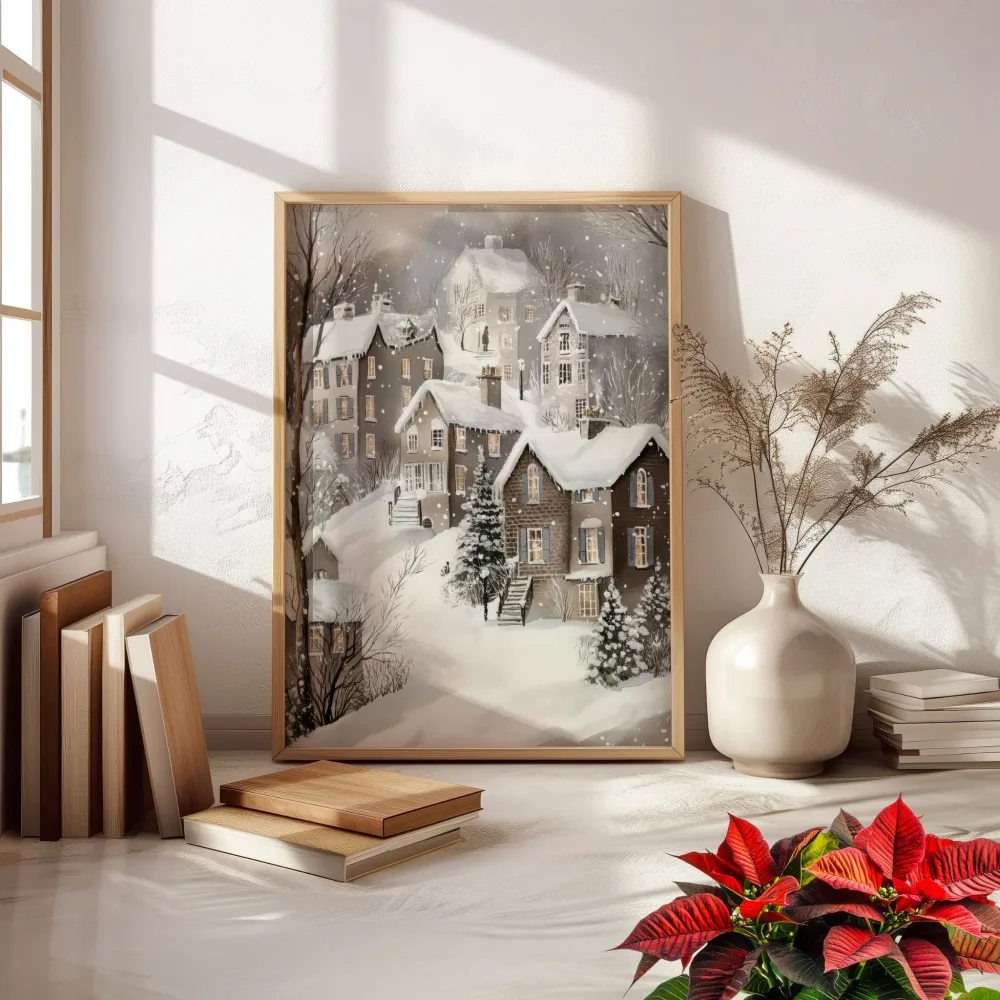 COZY WINTER STORY No43 - GAMLE HUS I VINTERLYS - Bilde 3