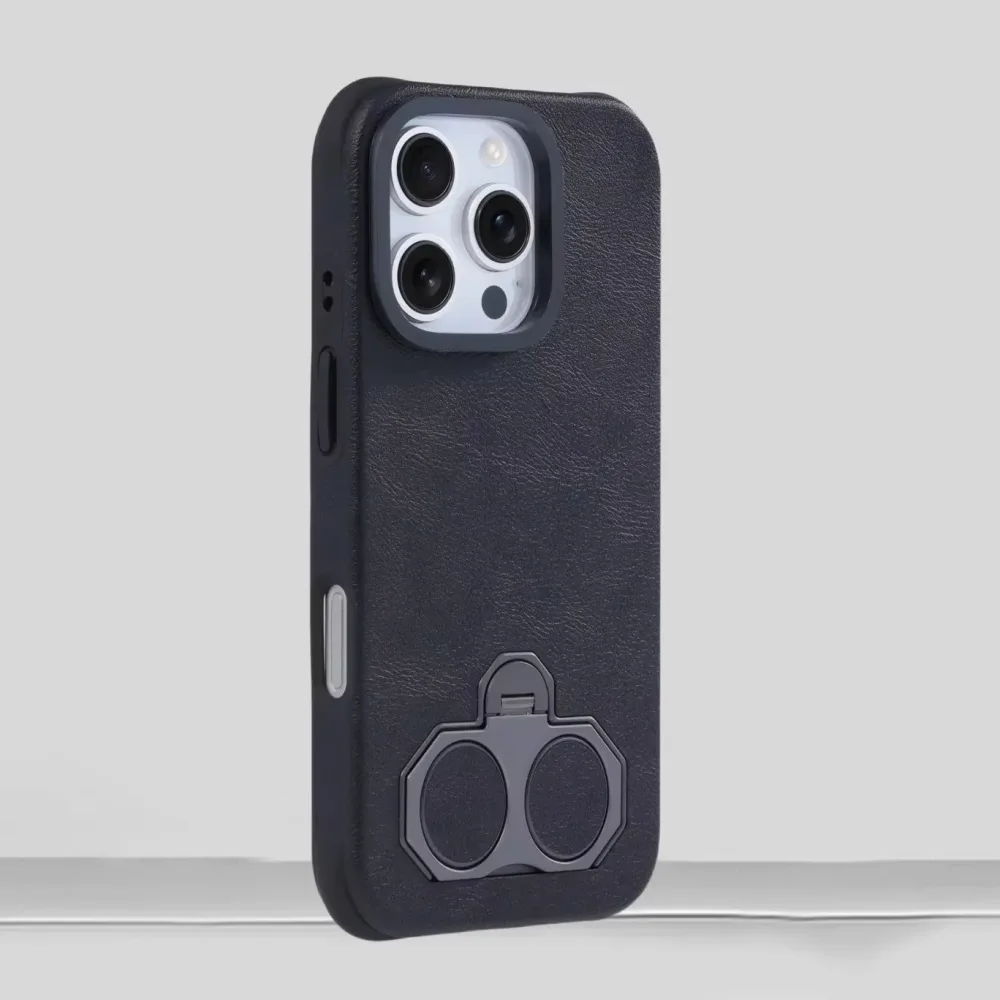iPhone 15 Pro Max Dobbel Finger-Ring Deksel – 360° Rotasjon - Bilde 2