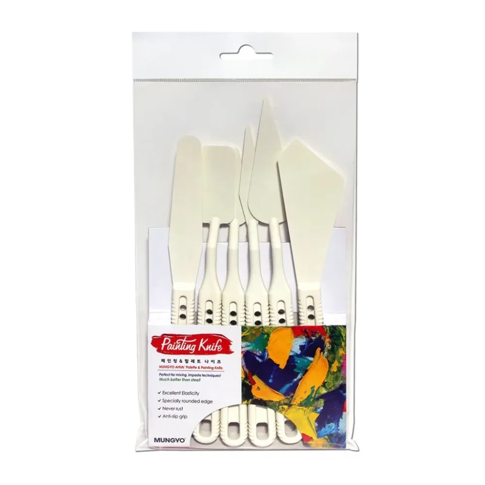 Malekniv Plast – Sett a 6 stk