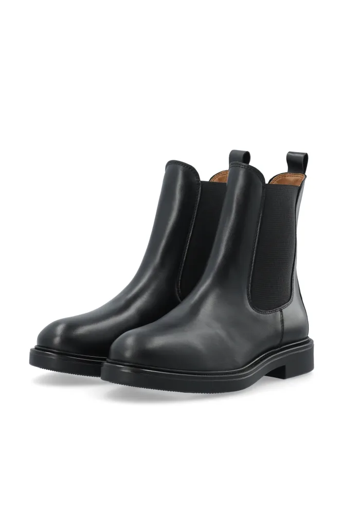 Biaadda Chelsea Boot Smooth Leather - Black - Bilde 3