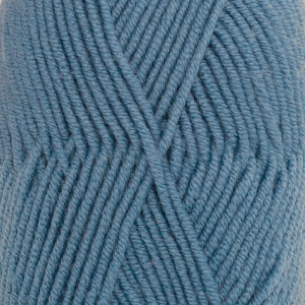 Merino Extra Fine Uni - 23 Gråblå