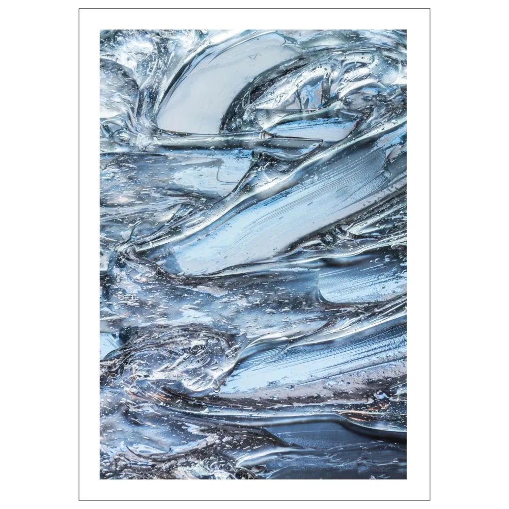 VANN BLIR TIL IS No2 – PLAKAT OG LERRET