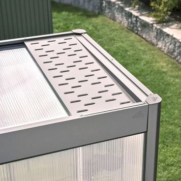 VÆRBESKYTTELSESPLATE BIOHORT TIL FLORENTINA 0,5M METALLIC MØRKGRÅ