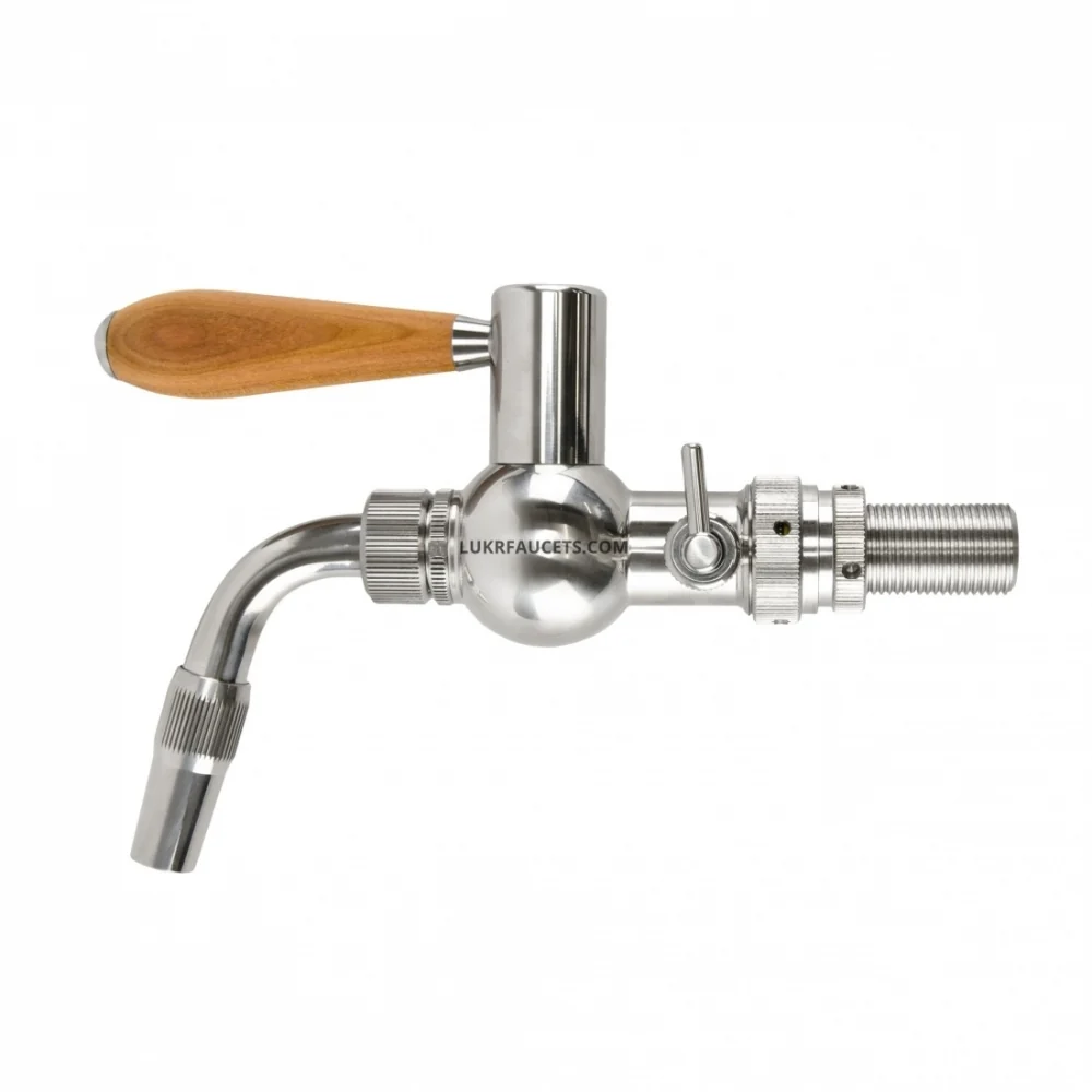 LUKR Baroko tappekran, stainless steel (polished) - EU Shank