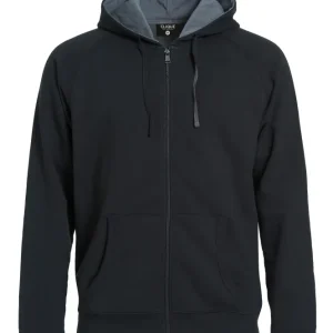 CLASSIC HOODY ZIP BLACK CLASSIC HOODY ZIP BLACK