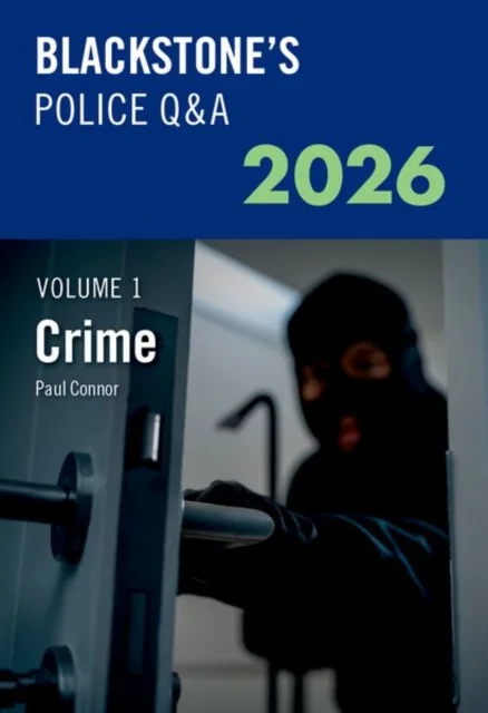 Blackstone's Police Q&A Volume 1: Crime 2026
