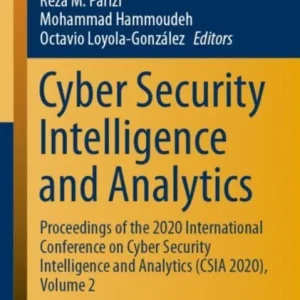 Cyber Security Intelligence and Analytics Cyber Security Intelligence and Analytics