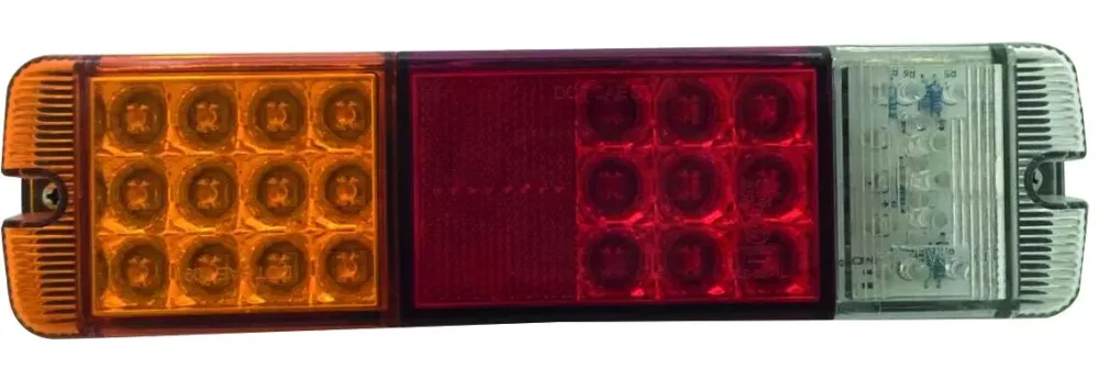 BAKLYKT LED 4-FUNKSJON 12/24V
