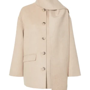 Pam Handmade Scarf Jacket – Sandshell