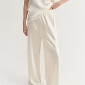 ALMADA LABEL – Pre-Order Bias Satin Pants – Vanilla