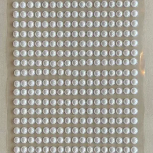 Halvperler hvite – selvklebende- Ø5mm Halvperler hvite – selvklebende- Ø5mm