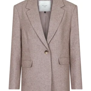 Gaby Structure Blazer – Sand Melange