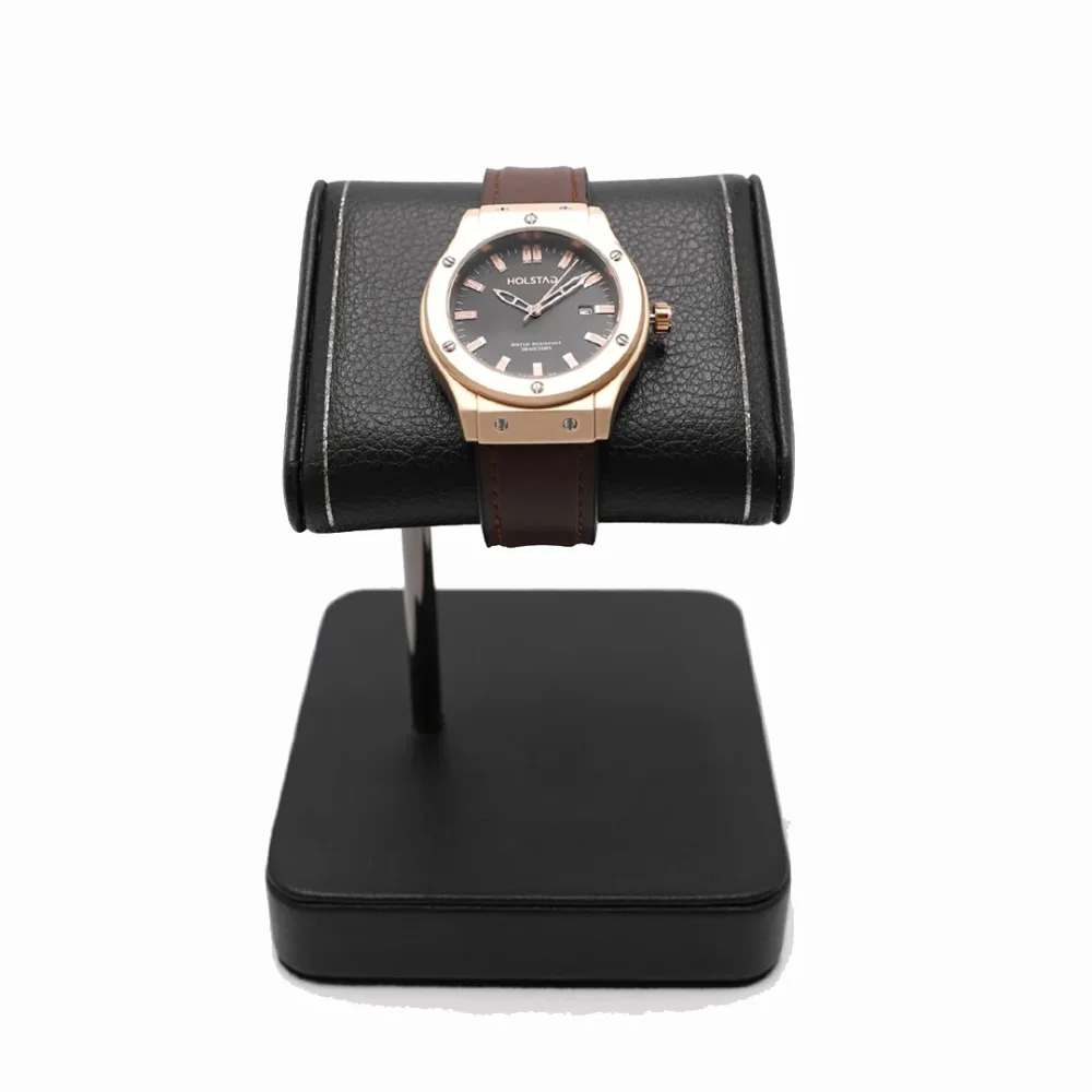 Holstad™ Elegance Timepiece – Dark Brown Holstad™ Elegance Timepiece – Dark Brown