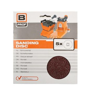 KANTSLIPER RONDEL B-PROF T K24 Ø180 5 STK KANTSLIPER RONDEL B-PROF T K24 Ø180 5 STK