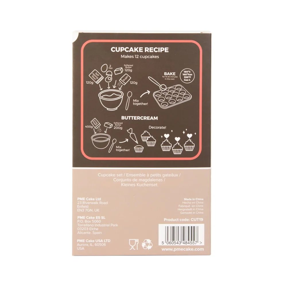 Cupcake sett -Pepperkakelandsby- pk/24 - Bilde 3