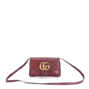 Gucci Arli Shoulder Bag – Burgundy Gucci Arli Shoulder Bag – Burgundy