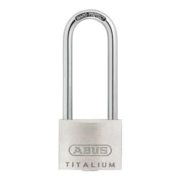 HENGELÅS ABUS 64TI/50 HB80 TITALIUM HENGELÅS ABUS 64TI/50 HB80 TITALIUM