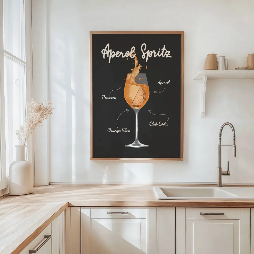 COCKTAIL PLAKAT - VELG BLANT FLERE STILIGE MOTIVER - Bilde 2