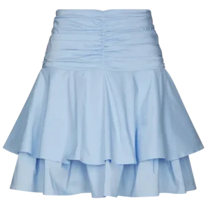 Janie Poplin Skirt – Light Blue