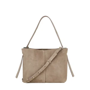 Suede Fraya Small Bag – Moral Gray