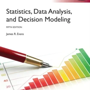 Statistics, Data Analysis, and Decision Modeling Statistics, Data Analysis, and Decision Modeling