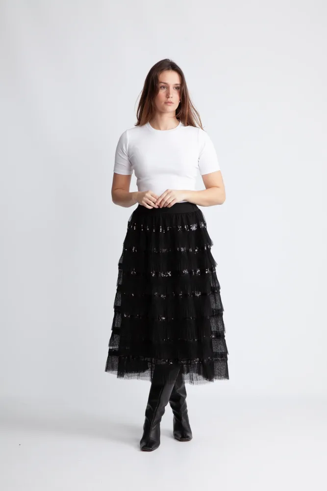 Hedda Skirt - Black - Bilde 2