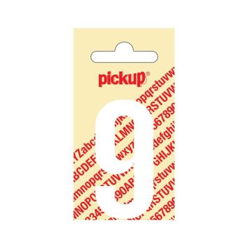 NUMMER PICKUP NOBEL 9 60 MM HVIT NUMMER PICKUP NOBEL 9 60 MM HVIT
