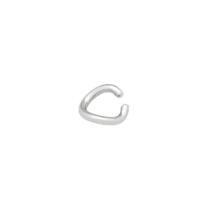 River Ear Cuff – Silver