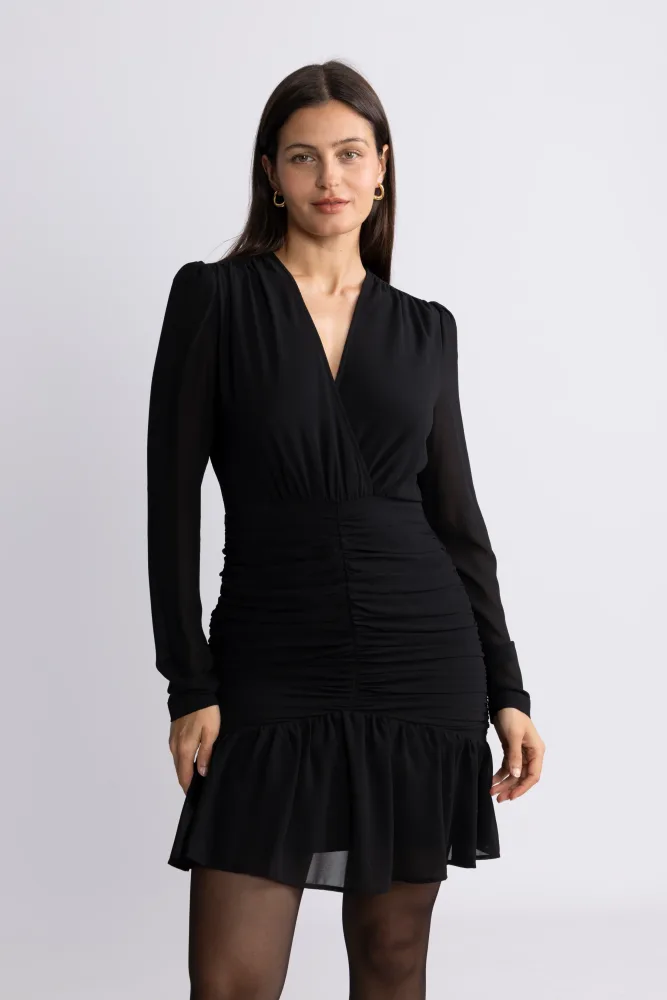 Jenna Mini Dress - Black - Bilde 3