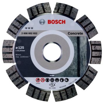 DIAMANTSKIVE BOSCH BEST CONCRETE 125 MM