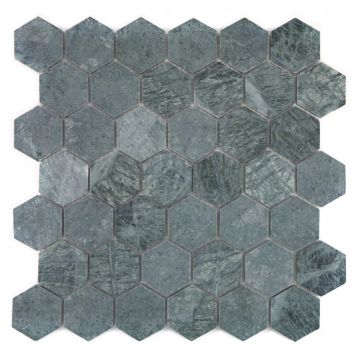 MOSAIKK HEXAGON MARBLE GREEN MOS HXN407