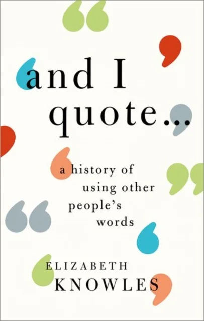 ''And I quote...''