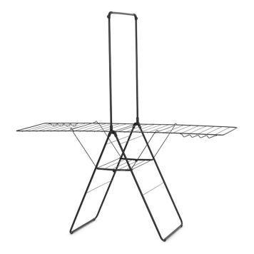 TØRKESTATIV MED STANG BRABANTIA HANGON 25M SVART