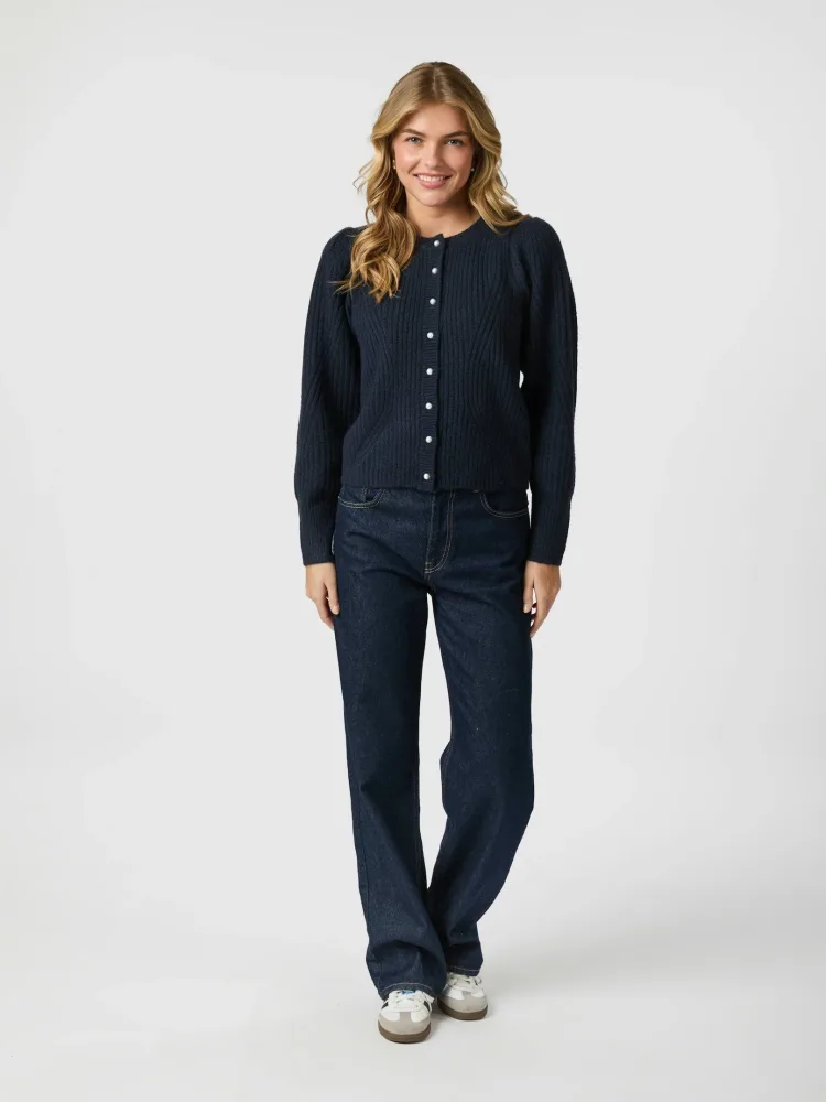 Puli Knit Cardigan - Navy - Bilde 3