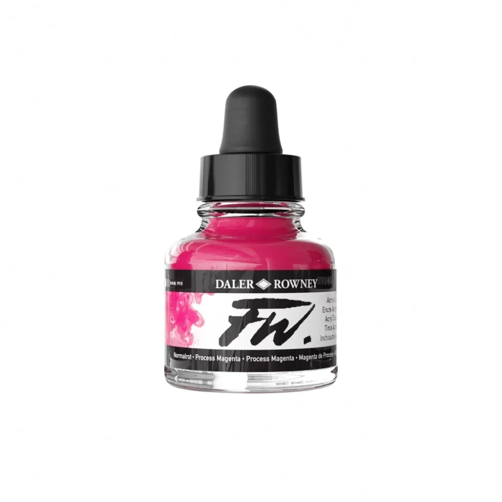 Daler Rowney – FW Ink 29,5ml – 412 Process Magenta