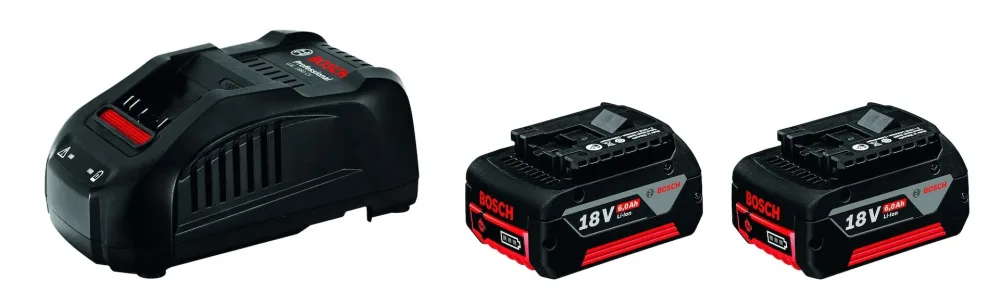 BATTERISETT 18V-LI 2X5AH M/LAD