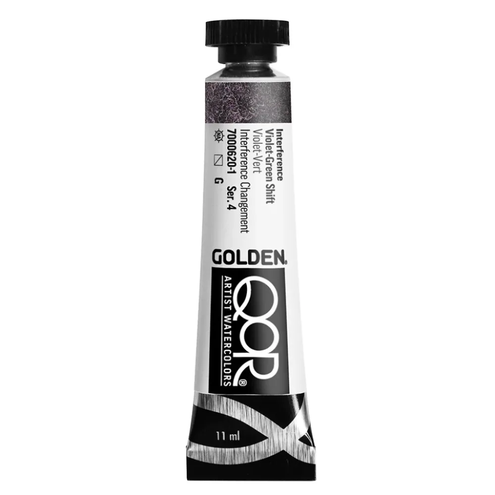 QoR Artist Watercolors tube 11ml – Interf. Violet-Green Sh QoR Artist Watercolors tube 11ml – Interf. Violet-Green Sh
