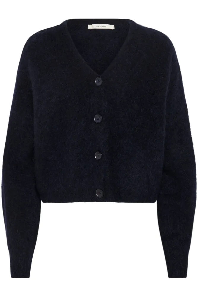 Gzdebbie V Cardigan - Navy Melange