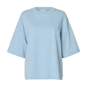 Colwoman 2/4 Oversized Tee – Cashmere Blue