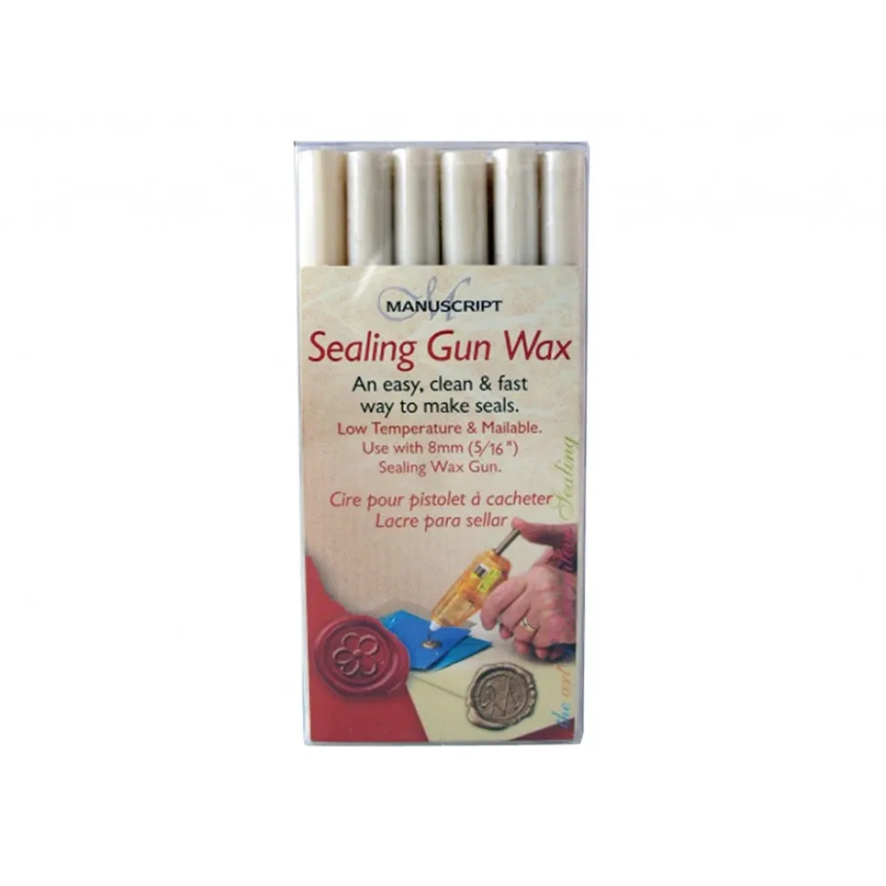 Manuscript Sealing Gun Wax – Perlemor – 6stk
