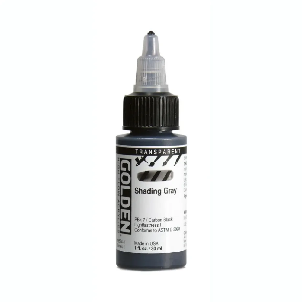 Golden High Flow Acrylics 30ml – Transp. Shading Gray