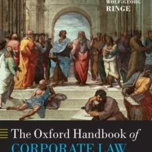 The Oxford Handbook of Corporate Law and Governance The Oxford Handbook of Corporate Law and Governance