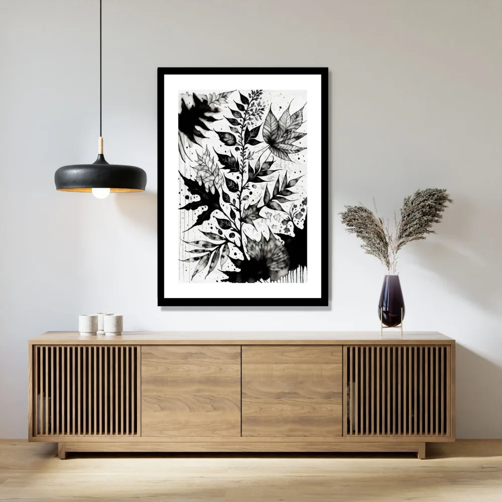 INK FLORAL No6 PLAKAT - Bilde 2